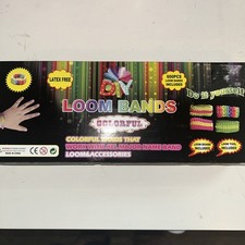 DIY LOOM BANDS kit LATEX FREE 600 PCS LOOM Tool Included  New 