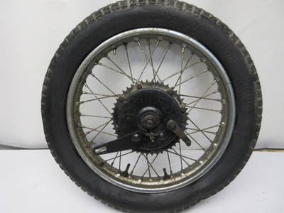 1950'S TRIUMPH T20 T 20 TIGER CUB REAR WHEEL WITH BRAKE AND