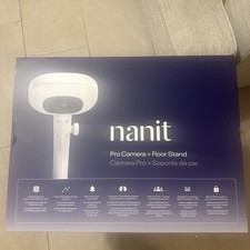 Nanit Pro Smart 1080p Wi-Fi Video Baby Monitor  Floor Stand - White N303NW