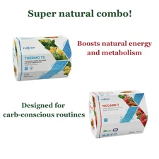 FuXion Thermo T3 NoCarb-T – 2 Boxes Natural Combo Supports Metabolism & Wellness