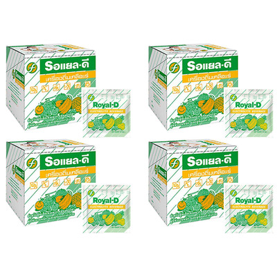 Royal-D Elektrolytpulver Orange 10x25g | Isotonisches Sportgetränk Box