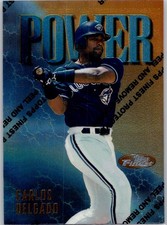1997 Finest #57 Carlos Delgado Toronto Blue Jays (A)