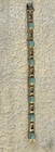 Vintage Turquoise Bracelet Silver 925 7.50 Long — photo 1