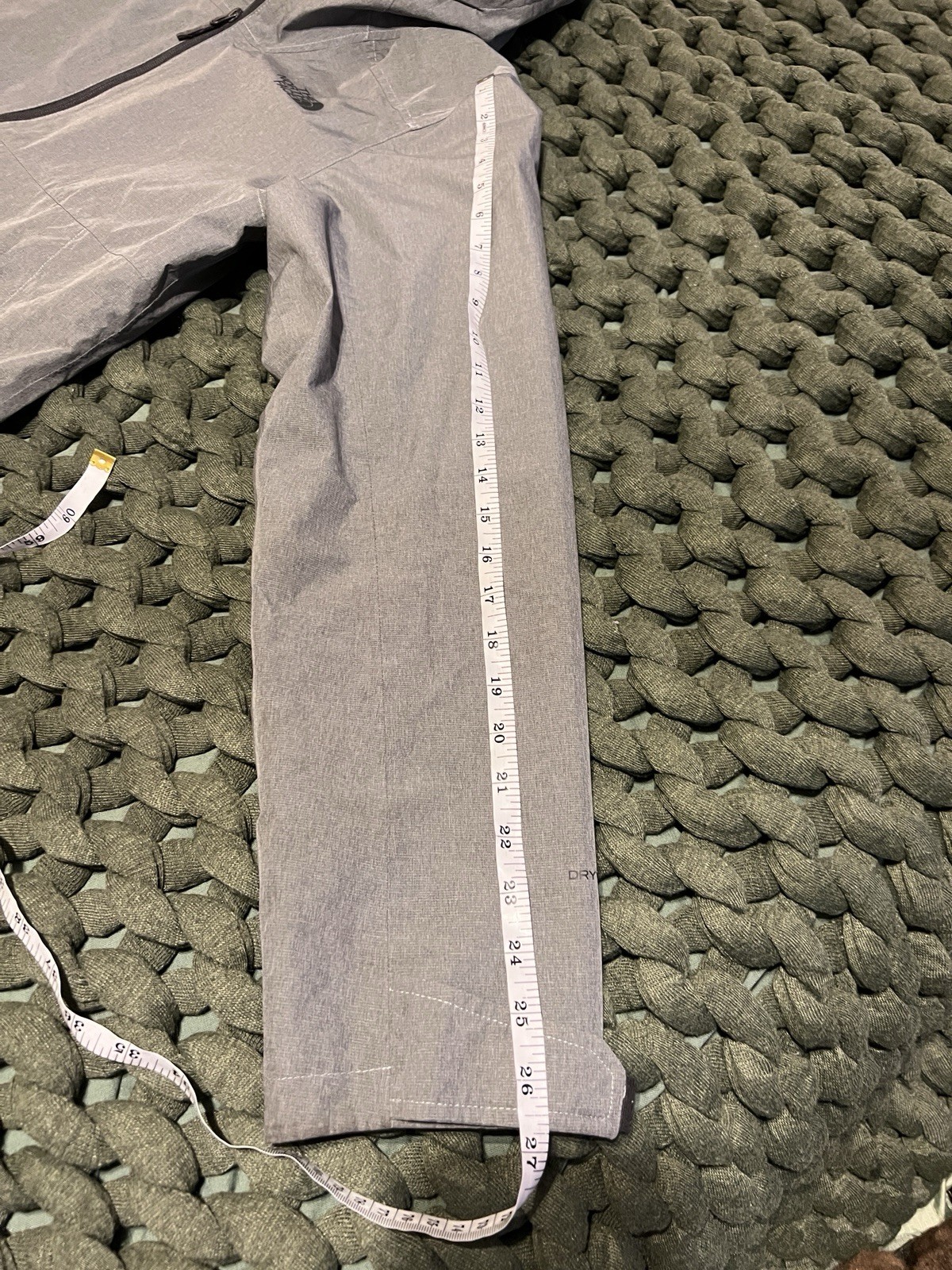 Northface Grey Rain Jacket - Medium - image 7