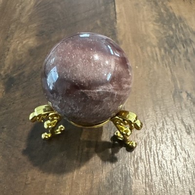Strawberry Quartz Crystal Sphere 187 Grams 51 mm | eBay