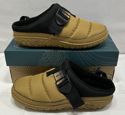 Chaco Ramble Rugged Canvas Clog Shoes Mens US Size 9 Peanut Butter JCH10159Z NEW