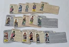 J-79 VINTAGE 1980'S HASBRO GI JOE FILE CARD LOT OF 16 QUICK KICK FLINT ETC