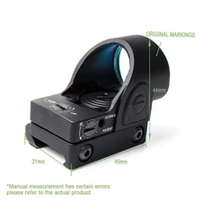 2 MOA Tactical Mini For RMR/SRO Red Dot Sight Pistol Scope Reflex Hunting Glock