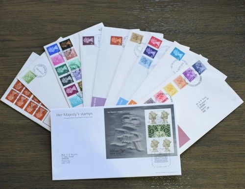 GB STAMPS  Royal Mail FDC  20 for £8  bulk deal great value ( 8F)  👀  ~~L@@K~~