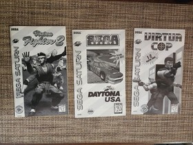 Sega Saturn -  Not For Resale 3 Free Games Pack - Truly 100% Complete