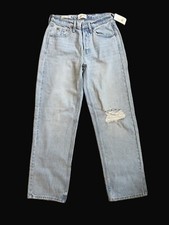 Women's Mid-Rise 90's Baggy Jeans - Universal Thread Light Wash 2 Regular - NWOT
