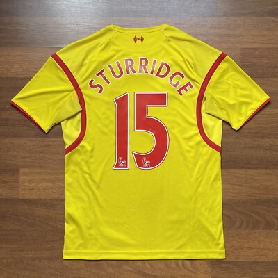 LIVERPOOL WARRIOR 2014/2015 SOCCER AWAY JERSEY #15