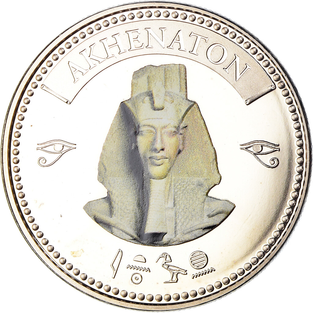 Pendentif Médaille Égypte En Laiton Doré - Bijou Fantaisie Neuf Avec étiquettes