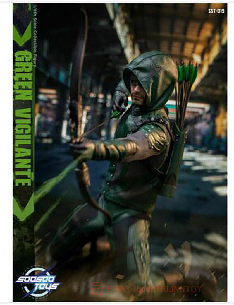 1/6 Soosootoys SST019 Green Arrow Vigilante 12'' Action Figure Collectible  Stock