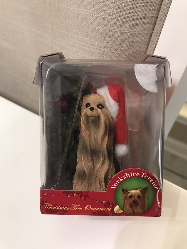 Yorkshire Terrier Dog American Canine Assoc. Collector Series 2 Ornament NEW ACA