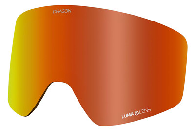 NEW Dragon PXV Snow Goggles Replacement Lens-Lumalens Yellow Red Ion