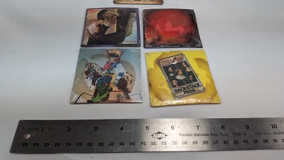 Lot of 5 Vintage CHU-BOPS Miniature Album Bubble Gum Record Allman