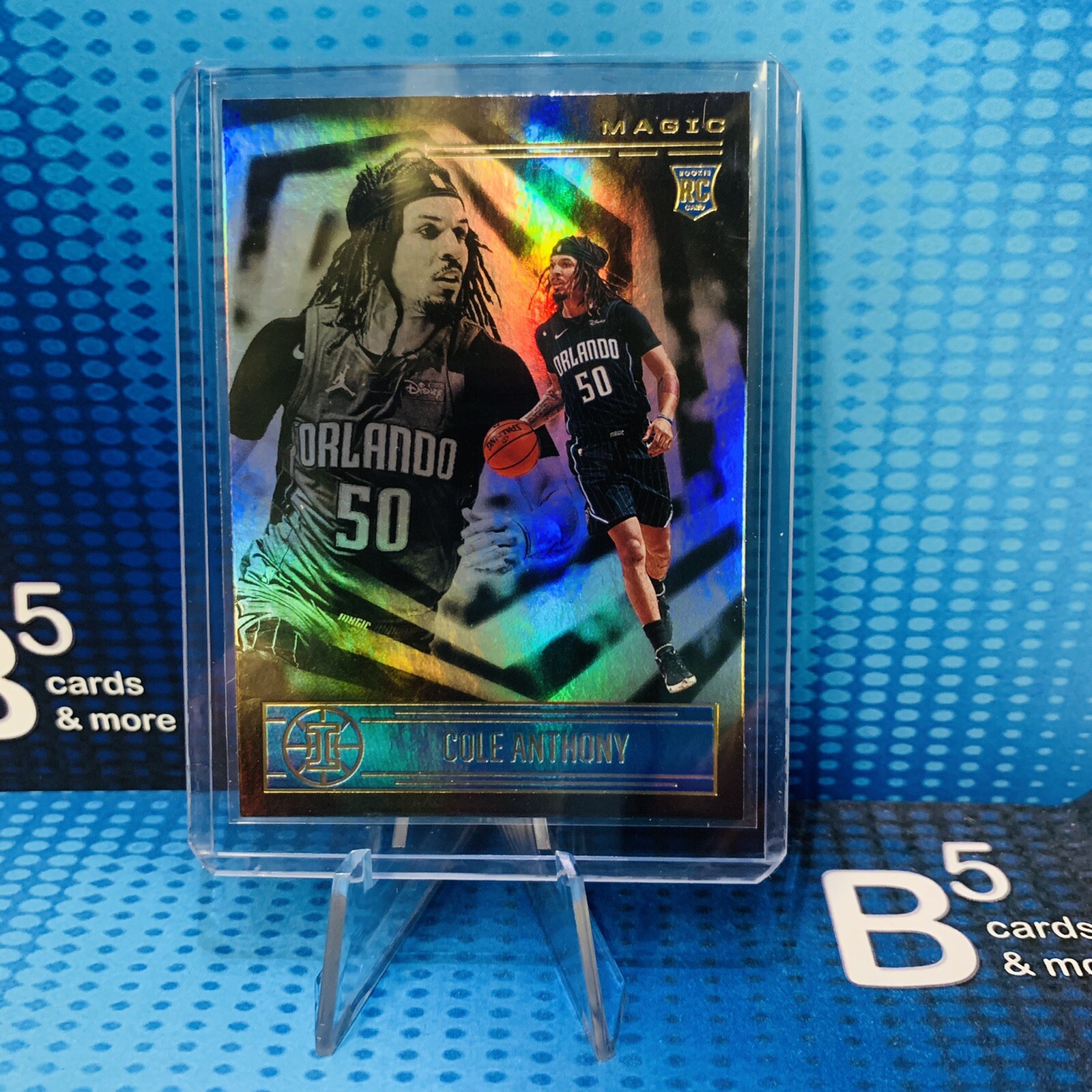 2020-21 Panini Illusions COLE ANTHONY RC Rookie Card #156 Orlando Magic