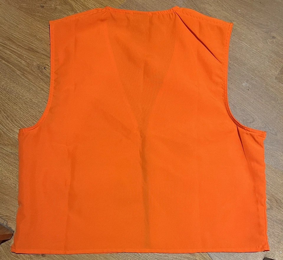 BROWNING ORANGE HUNTING SAFETY VEST - SIZE MEDIUM - Image 2 of 4
