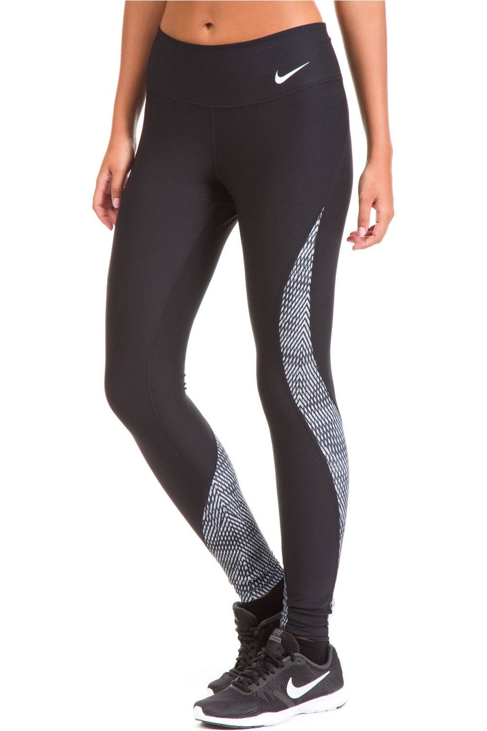 NIKE POWER TORQUE TRAINING TIGHTS SIZE S (860982 010) BLACK