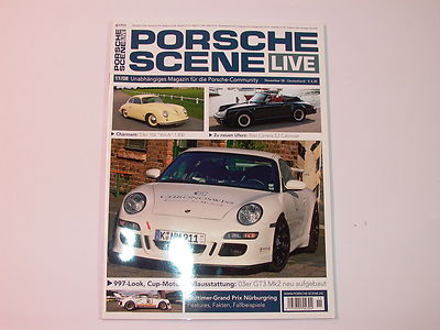 PORSCHE SCENE LIVE Ausgabe 11 / 2008 - 911 3.2 Cabriolet und 356 1500 VOR-A