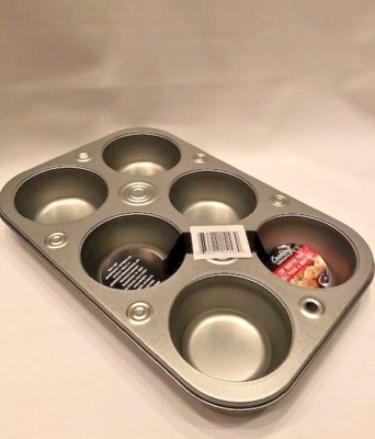 Muffin Pan by Cooking Concepts  6 Cup - Brand New 