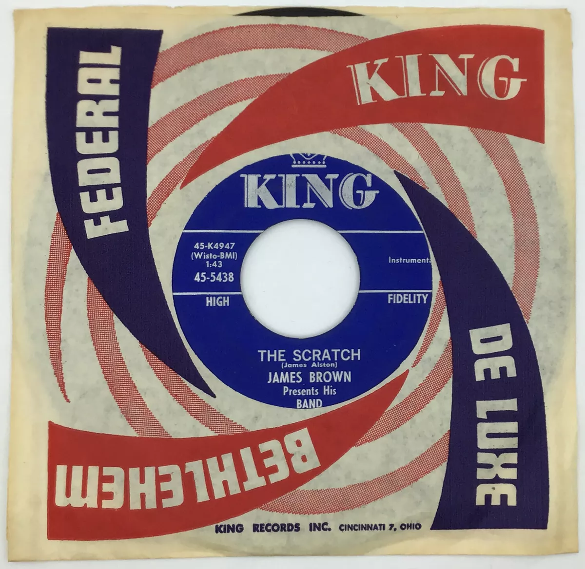 James Brown - Hold It The Scratch - 洋楽