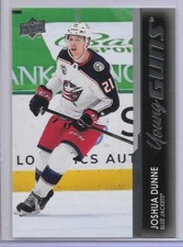 JOSHUA DUNNE 21-22 UPPER DECK #1 YOUNG GUNS RC/BUFFALO/AHL