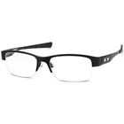 Oakley Eyeglasses OX5088 0154 Gasser 0.5 Black Half Rim Metal Frame 54[]18 139