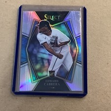 2022 Panini Select-Edward Cabrera RC #110-Holo Prizm Refractor A-50