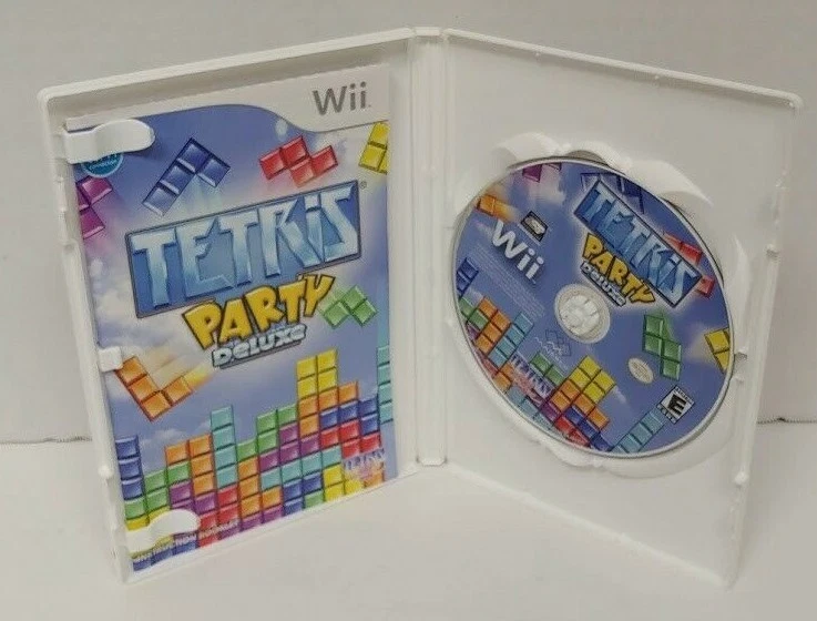 Tetris Party Deluxe Nintendo Wii Wii U Compatible Tested Working Complete