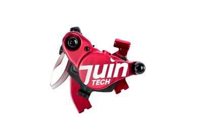 Juin Tech F1 Road Bike Hydraulic Disc Brake Calipers Pair Flat