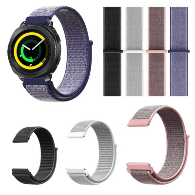 For Samsung Galaxy Watch 42mm/Gear S2 Classic Watch Band Nylon Sport Loop Strap