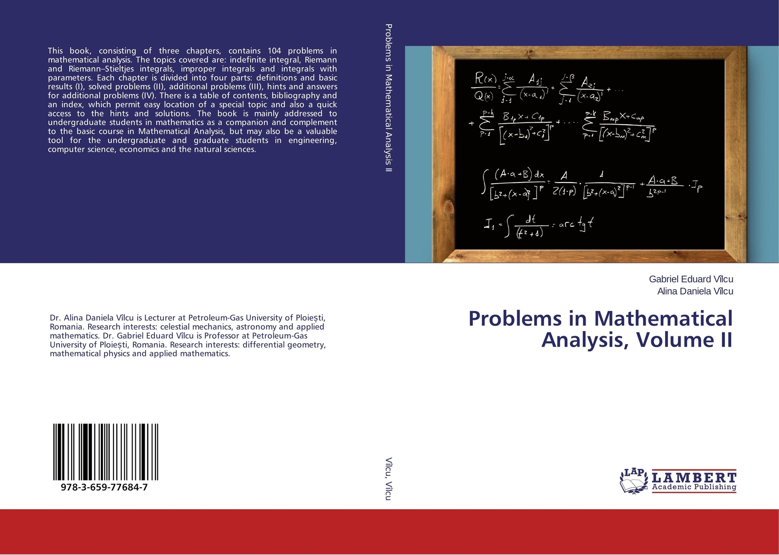 Thumbnail - Gabriel Eduard Vîlcu (u. A.) | Problems In Mathematical Analysis,