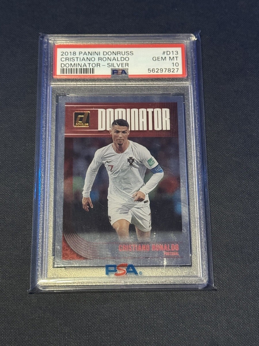 2018 PANINI CRISTIANO RONALDO PSA10