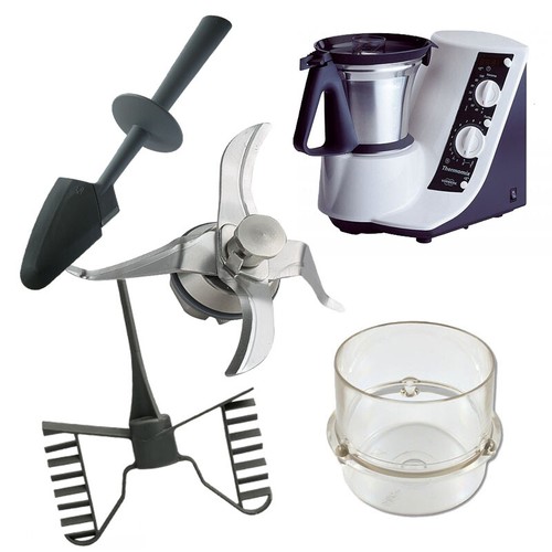 ACCESSORI RICAMBI PER VORWERK BIMBY TM21 SPATOLA FARFALLA BICCHIERINO LAME  | eBay