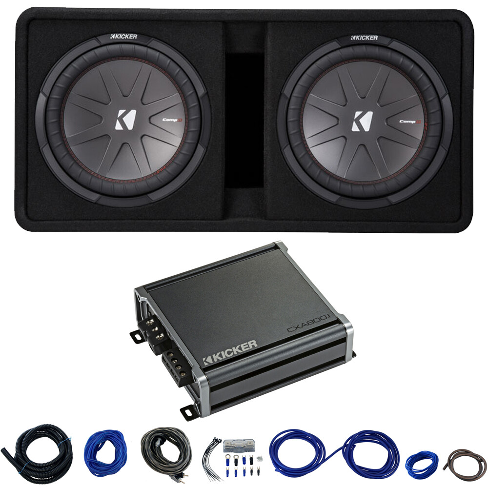 廃盤 KICKER Comp R ウーファー BOX DCWR122 楽天市場】キッカー KICKER DCWR122 最大入力3200W 30cm