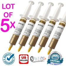 5x 30g H Perfomance Gold Syringe GPU CPU XBOX360 Heaksink Compound Thermal Paste