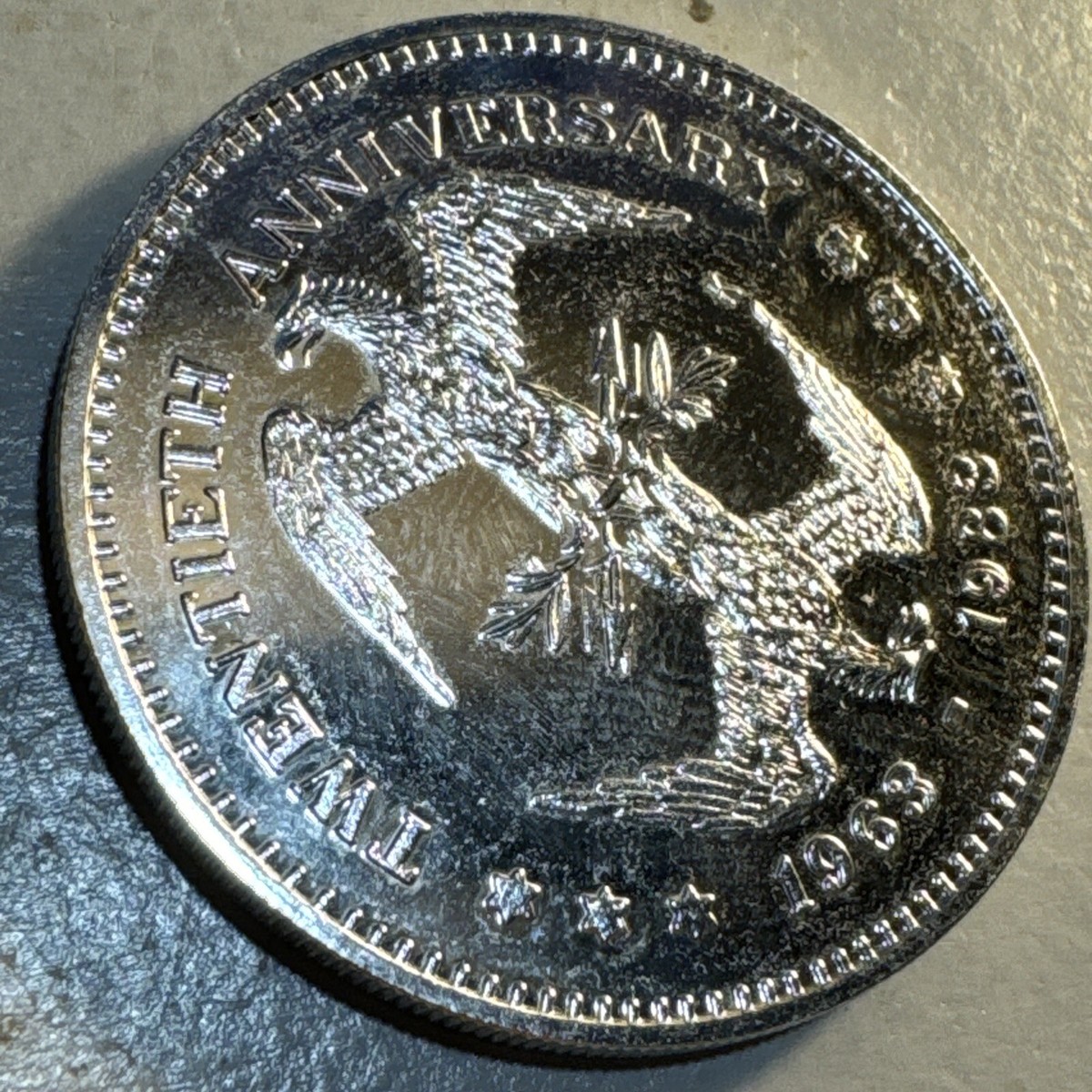 John F Kennedy Series K Double Eagle 1983 20th Anniversary