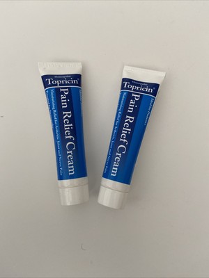 Topricin Cream pain trial sz (609863034346)