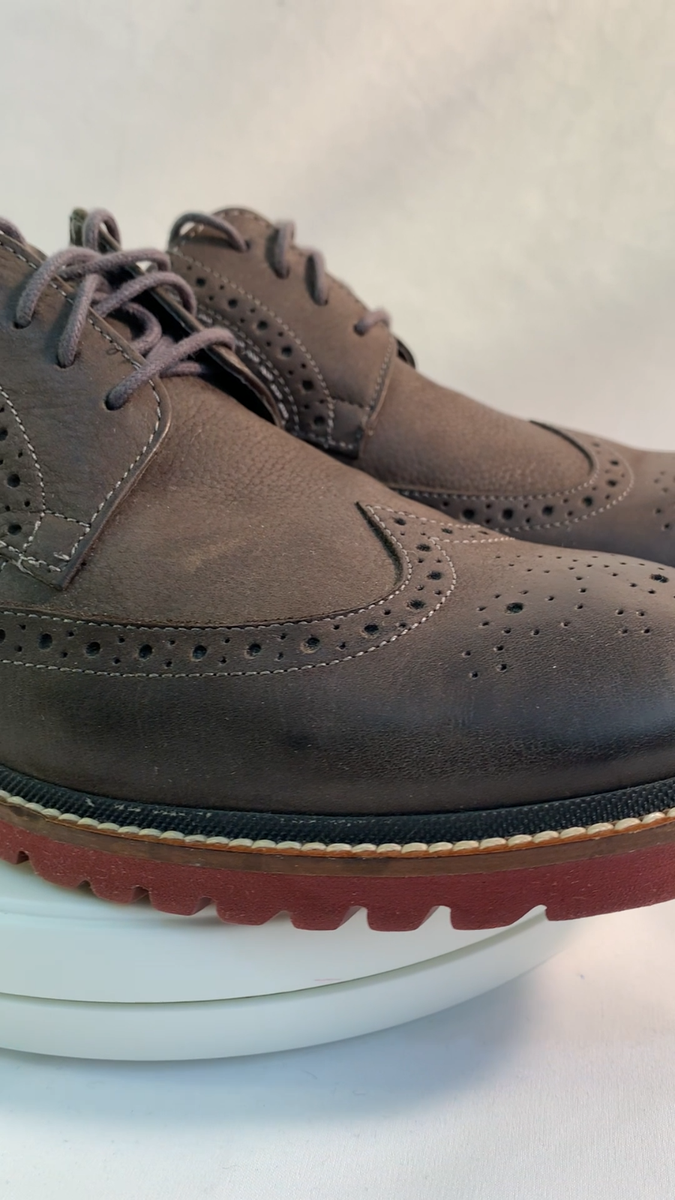 Rockport Wingtip Oxford Men Size 10 Gray Leather Trutech Comfort Dress Shoes Rockport Men main image 3