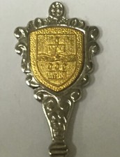Vintage Souvenir Spoon Collectible Unknown Coat Of Arms