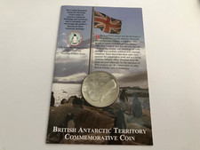 2016 BRITISH ANTARCTIC TERRITORY THE SPERM WHALE TWO 2 POUND COIN BU COIN