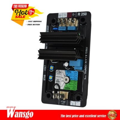 Automatic Voltage Regulator R250 AVR Controls Module Card For Leroy Somer