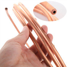 2-10mm Soft Copper Tube Pipe Model Vintage Car Train Refrigeration Plumbing DIY
