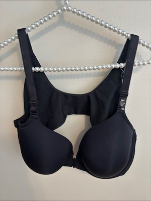 NEW Torrid perfect front close lightly lined black bra size 46C