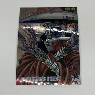 1996 Aegis Wildstorm II Clan Kwans Priest #60 Trading Card Chromium Rare Tc7