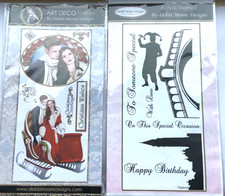 Debbi Moore 2 clear stamp sets - CHRISTMAS / VENETIAN - Birthday Someone Special