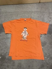 Vintage Hasbro Operation Shirt Board Game  2001 Mens Orange Medium