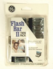 Flash Bar II Twin Pack for Polaroid SX-70 Cameras - 20 Flashes